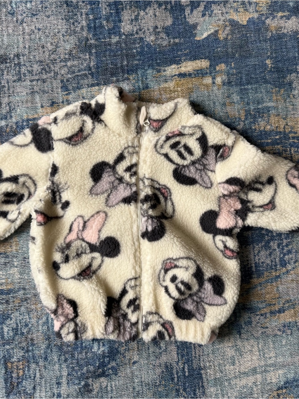 Minnie Mouse baby fleece jacket